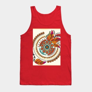 Autumn Mandala Tank Top